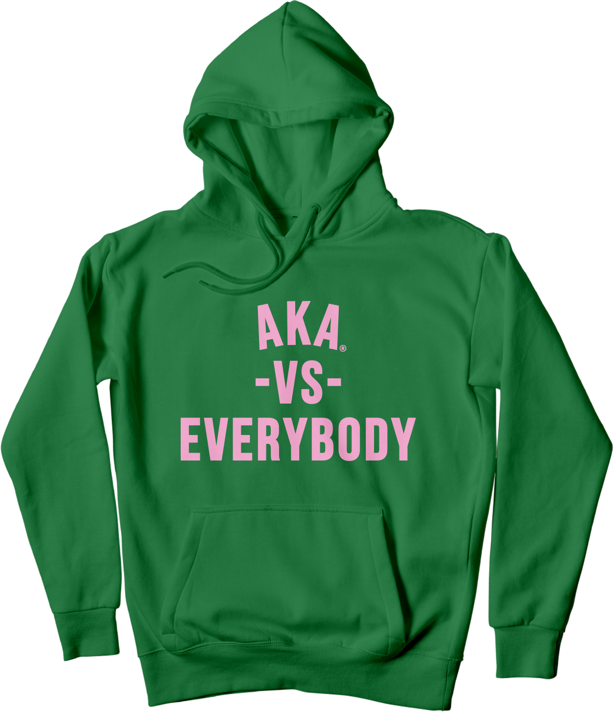 AKA vs Everybody Hoodie (green)