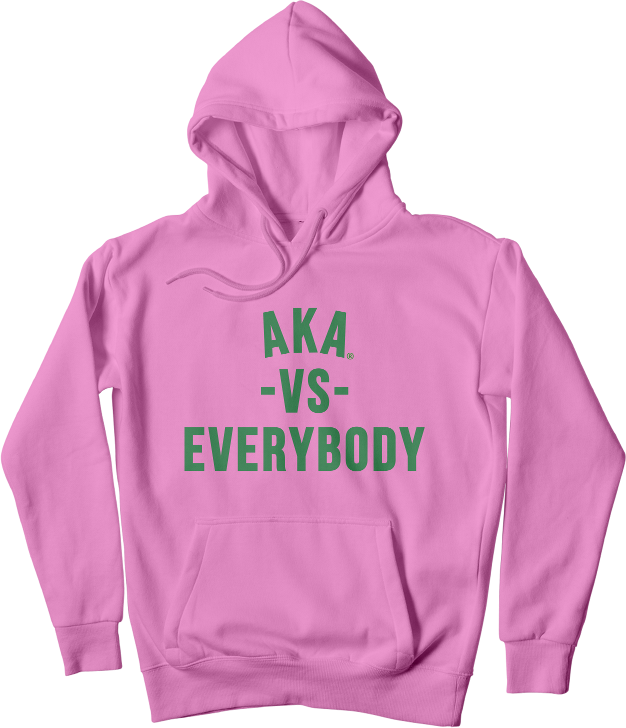 AKA vs Everybody Hoodie (pink)