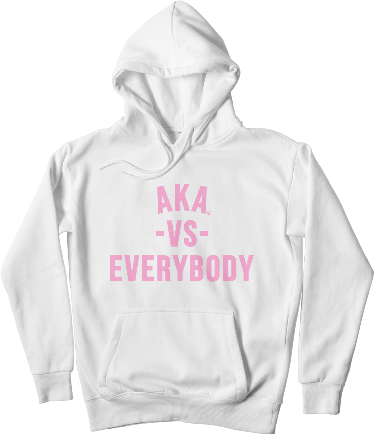 AKA vs Everybody Hoodie (white)